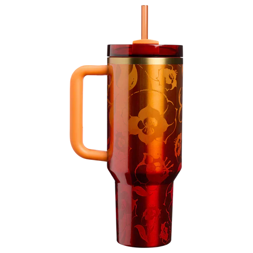 Stanley 1913 x KAROL G TROPICOQUETA 40 oz Quencher H2.0 FlowState™ Tumbler – Limited Edition